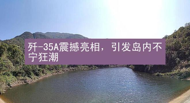 歼-35A震撼亮相，引发岛内不宁狂潮